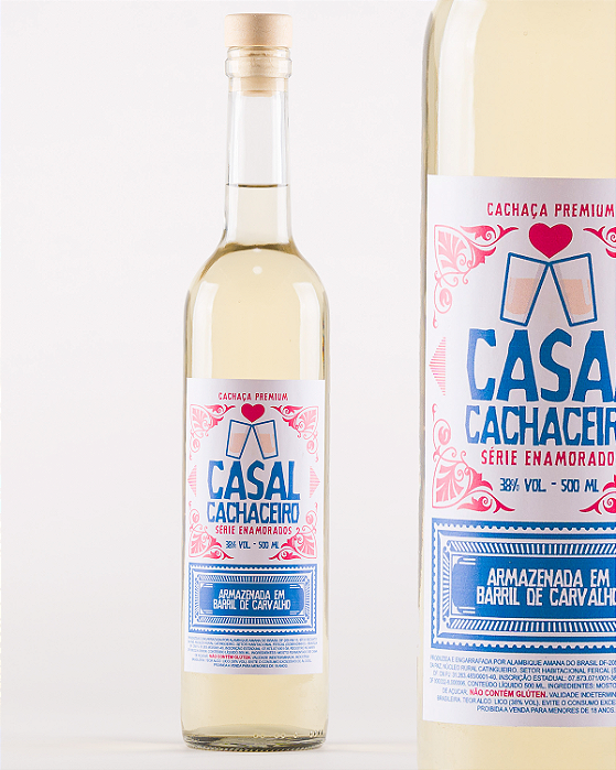 Casal Cachaceiro Série Enamorados 500ml