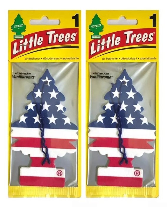 Little Trees Original dos EUA Aroma Cheirinho P/ Carro Casa