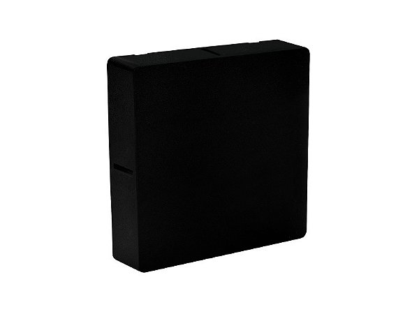 Arandela led taschibra cibele 6w 3000k preto/