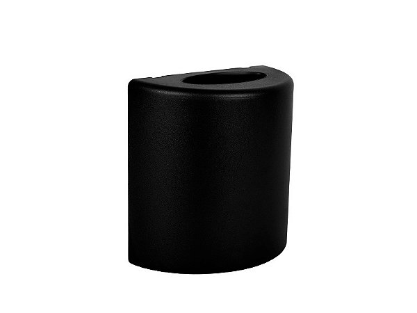 Arandela led taschibra lyra 3w 3000k preto/