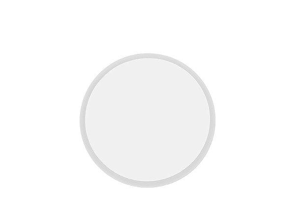 Arandela led taschibra optic circle ontw 6w branco/