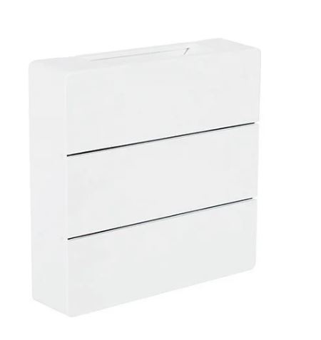 Arandela led taschibra pilar 6w 3000k branco/