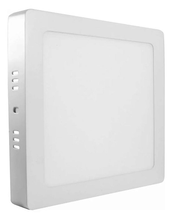 Painel led 12w lux quadrado sobrepor