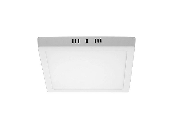 Painel led 18w lux quadrado sobrepor 6500k