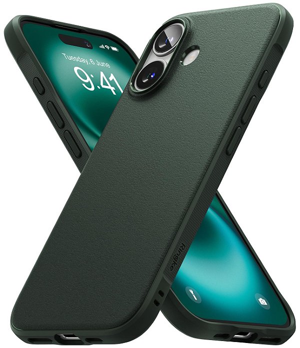 Capa Capinha Para iPhone 16 (6.1) Ringke Onyx - Verde