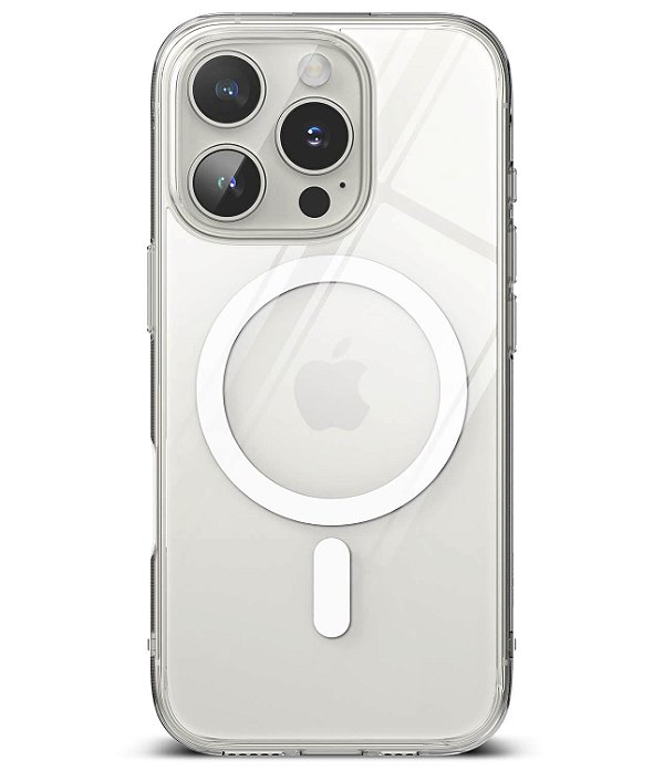 Capa Para iPhone 16 Pro (6.3) Ringke Fusion MagSafe - Clear