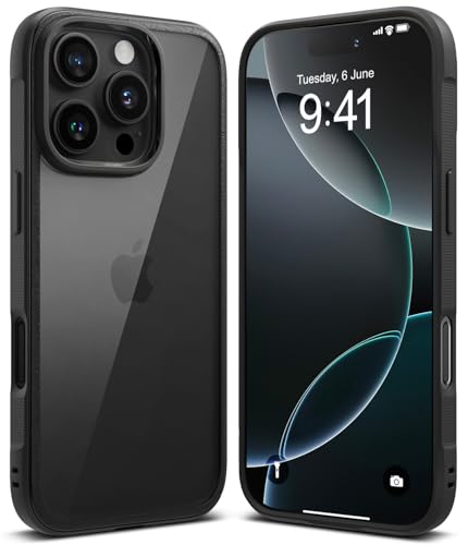 Capa Ringke Fusion Bold Para iPhone 16 Pro Max - Preto