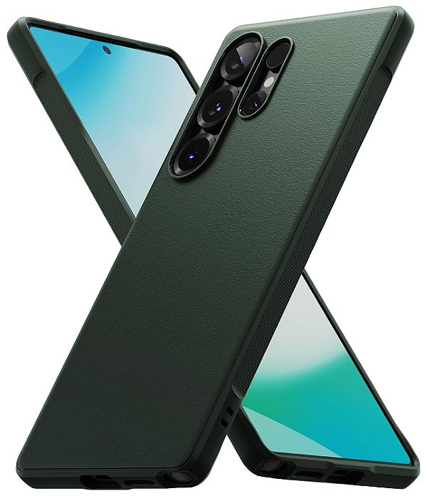 Capa Capinha Ringke Onyx Para Galaxy S25 Ultra - Verde