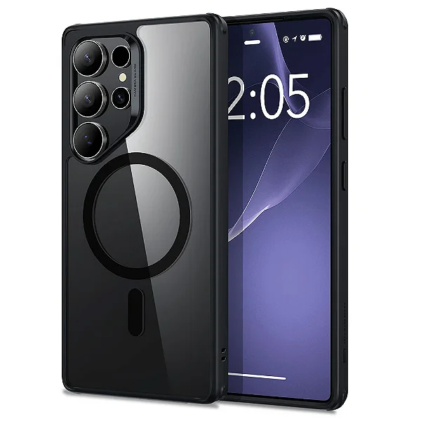 Capa ESR Classic MagSafe Para Galaxy S25 Ultra - Preto-Clear