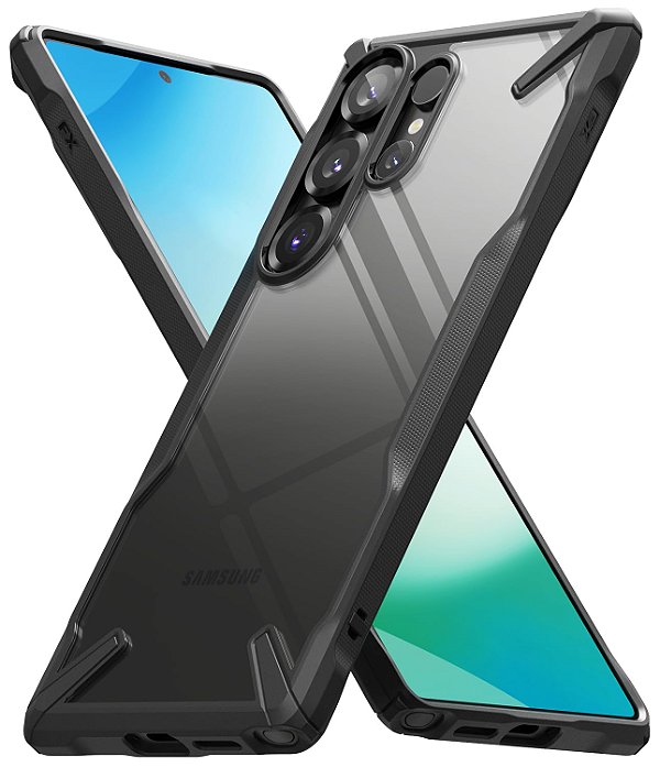 Capa Capinha Ringke Fusion-X Para Galaxy S25 Ultra -Preto