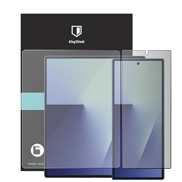Película Galaxy Z Fold 7 Kingshield Hydrogel (Tela + Visor) Clear