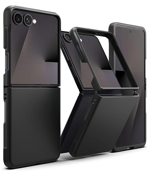 Capa Capinha Para Galaxy Z Flip 7 Ringke Onyx - Preto