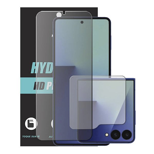 Película Galaxy Z Flip 7 Kingshield Hydrogel (Tela + Visor) Fosca