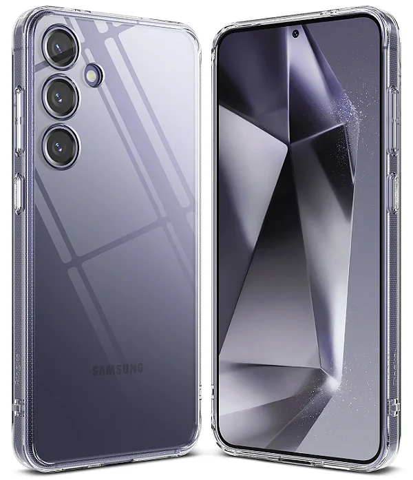 Capa Capinha Para Galaxy S24 Plus Ringke Case Fusion - Clear