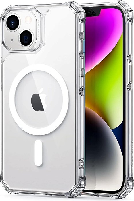 Capa Capinha Para iPhone 15 6.1 Esr Air Armor MagSafe -Clear