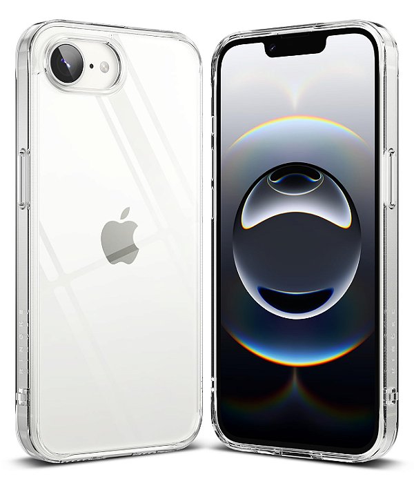 Capa Ringke Anti Impacto Fusion Para iPhone 16e - Clear