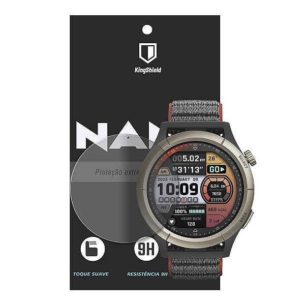 Película Amazfit Cheetah Pro Kingshield Nano Vidro (1xUnds)