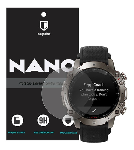 Película Amazfit Falcon Kingshield Nano Vidro (2xUnids)