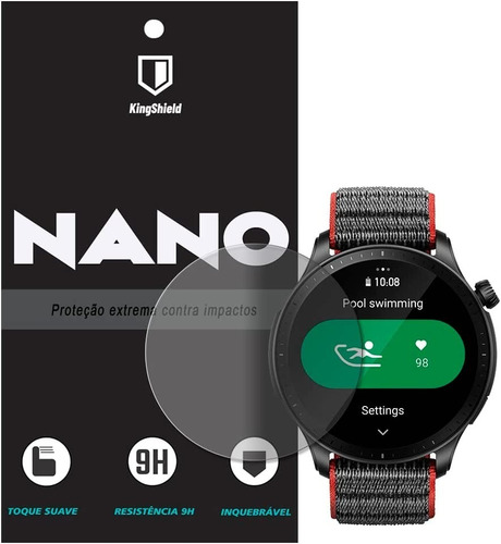 Película Amazfit Gtr 4 Kingshield Nano Vidro