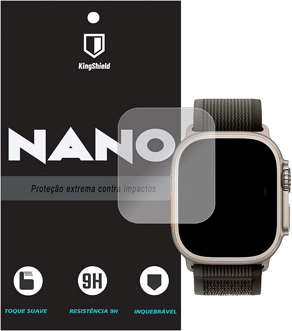 Película Apple Watch Ultra [49mm] Kingshield Nano Vidro (1x tela)