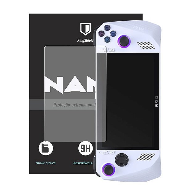 Película Asus Rog Ally Kingshield Nano Vidro - Clear