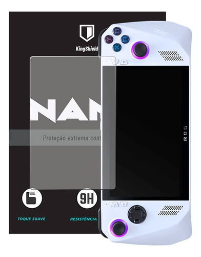 Película Asus Rog Ally Kingshield Nano Vidro - Fosca