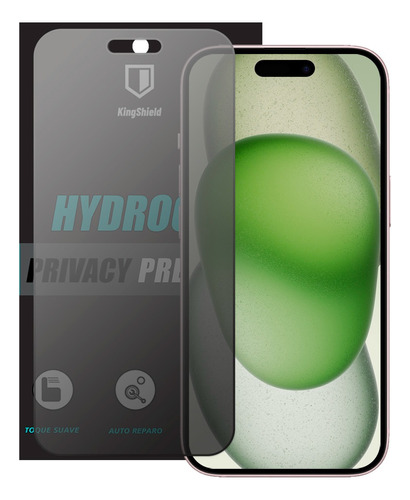 Película iPhone 15 Pro (6.1) Kingshield Hydrogel - Privacidade