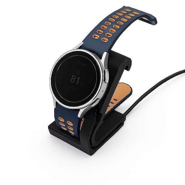 Suporte carregador para Galaxy Watch 5/5/Pro/6/7/8 - Preto