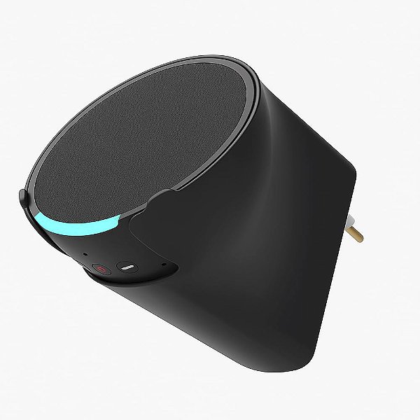 Suporte de Parede para Echo Pop, Modelo PopWall V2, Preto