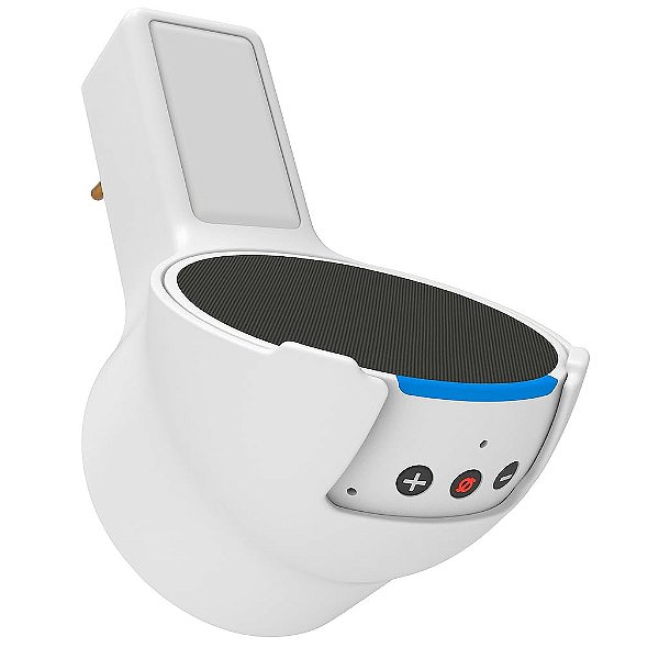 Suporte de Parede para Echo Pop, Modelo PopWall, Branco