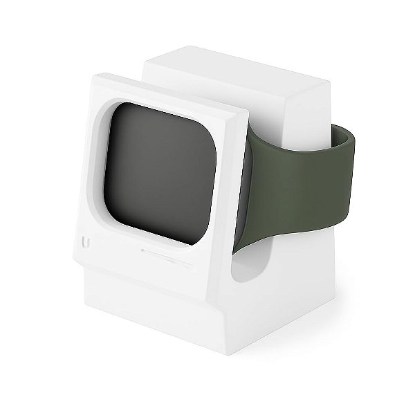 WatchBase Suporte de Carregador para Apple Watch 9,10,11,Ultra - Branco