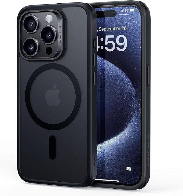 Capa Capinha Para iPhone 15 Pro ESR Classic MagSafe - Preto
