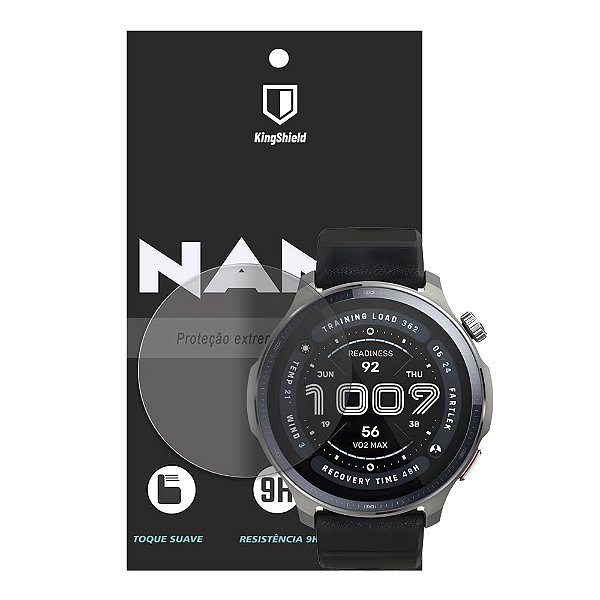 Película Amazfit Balance 2 Kingshield Nano Vidro (2xUnids)