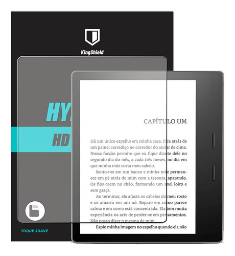 Película Compativel Kindle Oasis 10ªG –2019 Kingshield Hydrogel Cobertura Total-Fosca