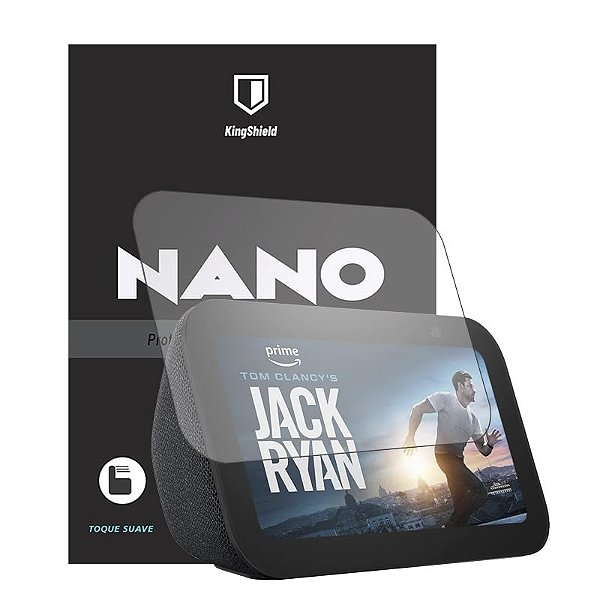 Película Echo Show 5 3ª Geração (2023) Kingshield Nano Vidro - Clear