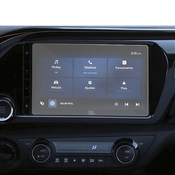 Película Multimídia Corolla/Cross/Hilux 2024 2025 Gel -Clear