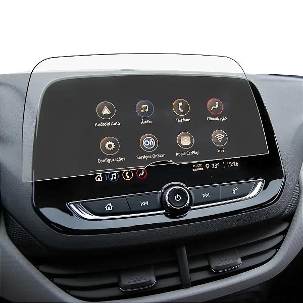 Película Multimídia Onix E Tracker 8P 2021 a 2025 Gel -Clear