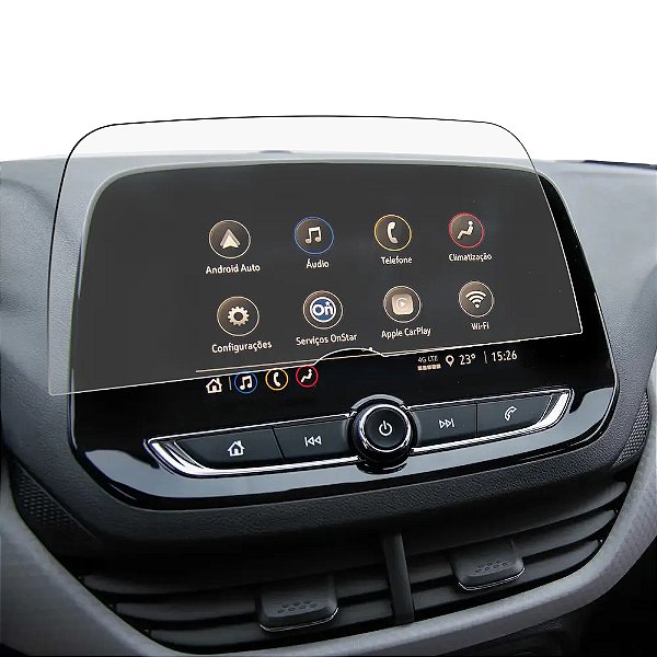 Película Multimídia Onix E Tracker 8P 2021 a 2025 Gel -Fosca