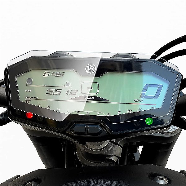 Película Para Painel Yamaha MT07 2016 a 2025 Nano Vidro