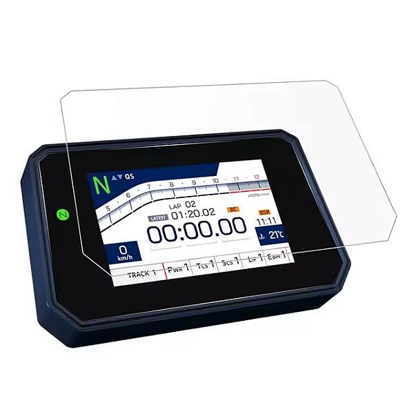 Película Painel Yamaha Nova Mt07 2026 Nano Vidro - Clear