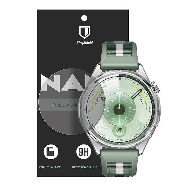 Película Huawei Watch GT 6 46mm Kingshield Nano Vidro - Clear