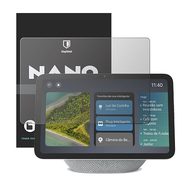 Película Echo Show 8 4 Geração Kingshield Nano Vidro - Fosca