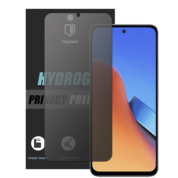 Película Para Xiaomi Redmi 12 Kingshield Hydrogel - Privacidade