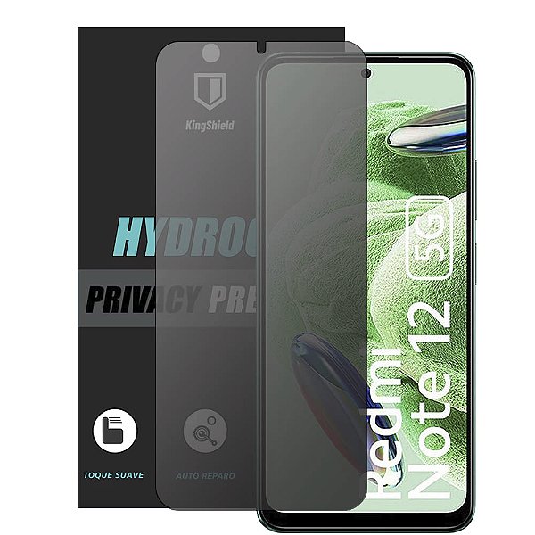 Película Xiaomi Redmi 12 Kingshield Hydrogel - Privacidade