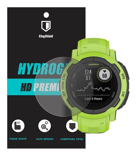 Película Garmin instinct 2x (50mm) KingShield Hydrogel (3X Unids)