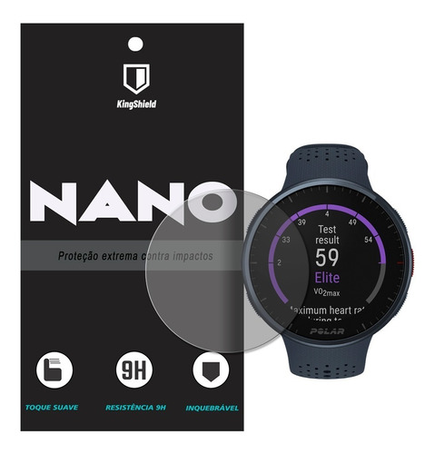 Película Polar Pacer Pro Kingshield Nano Vidro (2x Unid)