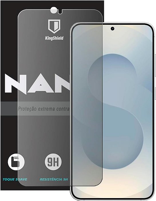 Película Para Galaxy S25 Fe Kingshield Nano Vidro - Fosca