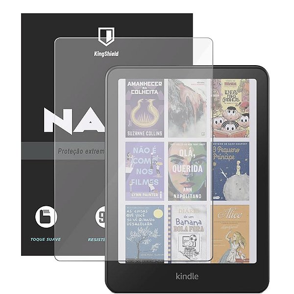 Película Para Kindle colorsoft Kingshield Nano Vidro - Clear