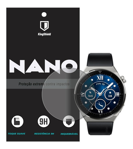 Película Huawei Gt 3 Pro (46mm) Kingshield Nano Vidro (2x Unids)