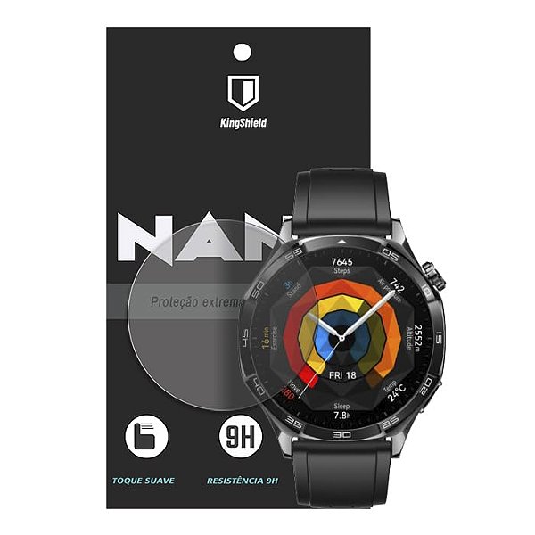 Película Para Huawei GT 5 46mm Kingshield Nano Vidro - Clear